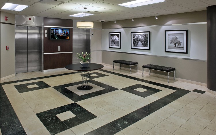 Executive Towers West Parking Lobby